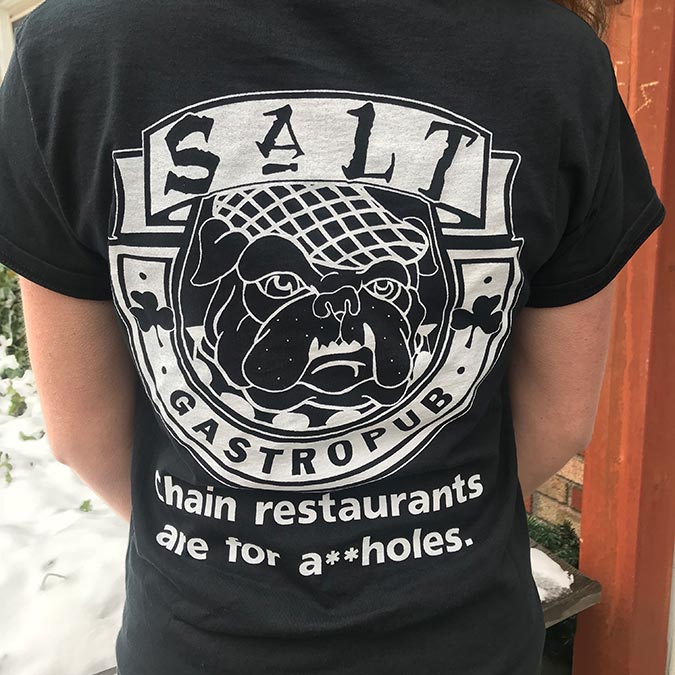 Salt T-Shirt #2 (Back)